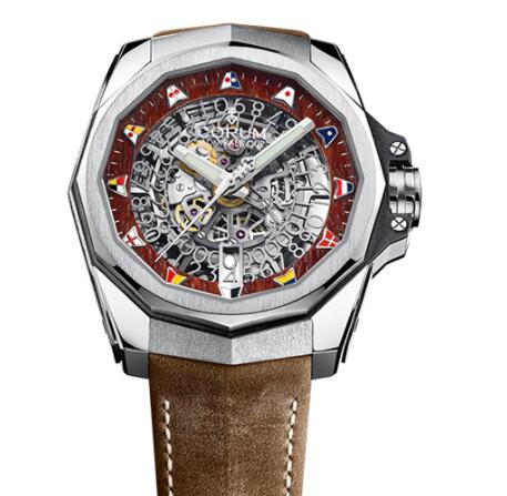 Copy Corum Admiral 45 Skeleton Watch A082/03211 - 082.402.04/0F62 WO01